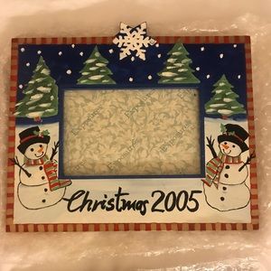 2005 CHRISTMAS PICTURE FRAME